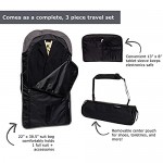 BagLane Garment Suit Bag - Travel Carry On Garment Bag (Grey)
