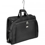 Basics Premium Tri-Fold Travel Hanging Garment Bag - 22.5 Inch Black