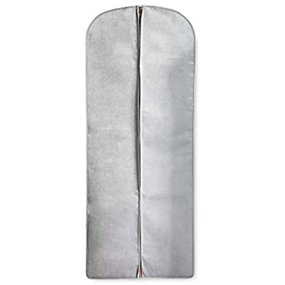 Beautify 59” Garment Bag  Dress Suit Bag For Travel - Storage - Luggage - Carry Cover - Gray & Rose Gold