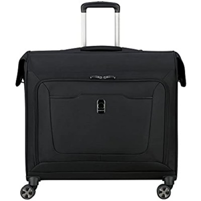 DELSEY Paris Hyperglide Softside Garment Travel Bag with Spinner Wheels  Black  One Size