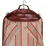 Floto Collection Brown Leather Garment Suit Bag