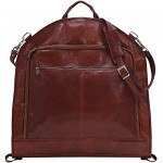 Floto Collection Brown Leather Garment Suit Bag