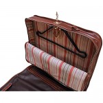 Floto Luggage Venezia Garment Bag Suitcase Vecchio Brown Large
