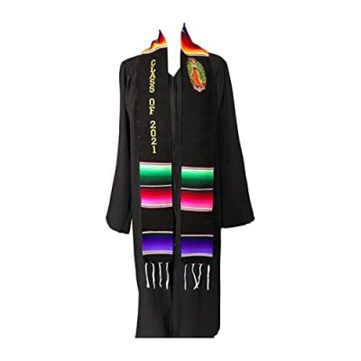 Graduation Class of 2021 Sash garment tunic accessory Mexican sarape Sash 1 pc Virgen de Guadalupe