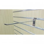 Only Garment Racks #9810C - (12PC) Commercial Deluxe Slat Wall Hook 10 Chrome (2)