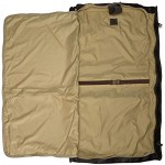 Piel Leather Elite Garment Bag Chocolate One Size