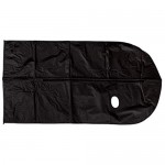 PrimeMed Simple Black Garment Bag for Dress Clothing Storage - 42 x 24 with ID