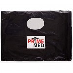 PrimeMed Simple Black Garment Bag for Dress Clothing Storage - 42 x 24 with ID