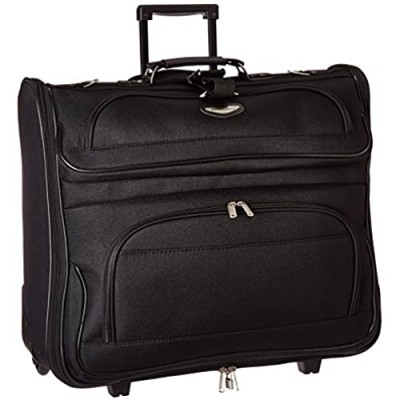 Travel Select Amsterdam Business Rolling Garment Bag  Black  One Size