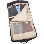 Travelpro Platinum Magna 2-Bi-Fold Valet Garment Bag Black 17-Inch