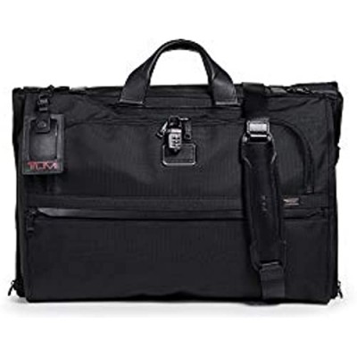 TUMI - Alpha 3 Garment Bag Tri-fold Carry-On Luggage - Dress or Suit Bag for Men and Women - Black