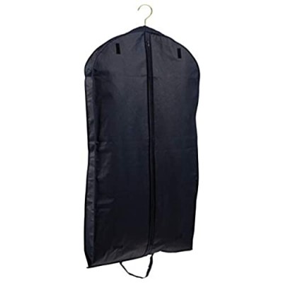 Tuva Breathable Fur Coat/Suit/Dress Garment Bag 45"  Black  with Handles Tuva Inc.