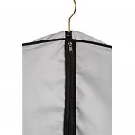 TUVAINC Breathable Cotton Cloth Fur Coat & Suit/Dress Garment Bag 45 Grey