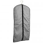 TUVAINC Breathable Cotton Cloth Fur Coat & Suit/Dress Garment Bag 45 Grey