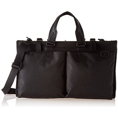 Victorinox Lexicon 2.0 Wardrobe Tri-Fold Garment Bag with Should Strap  Black  12.6-inch
