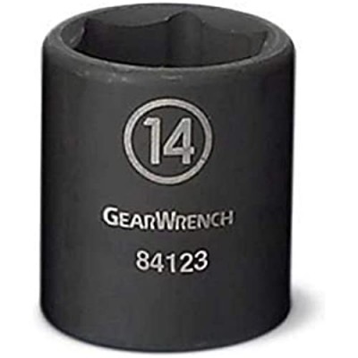 GEARWRENCH 1/4" Drive Standard Impact Metric Socket 8mm  6 Point - 84117