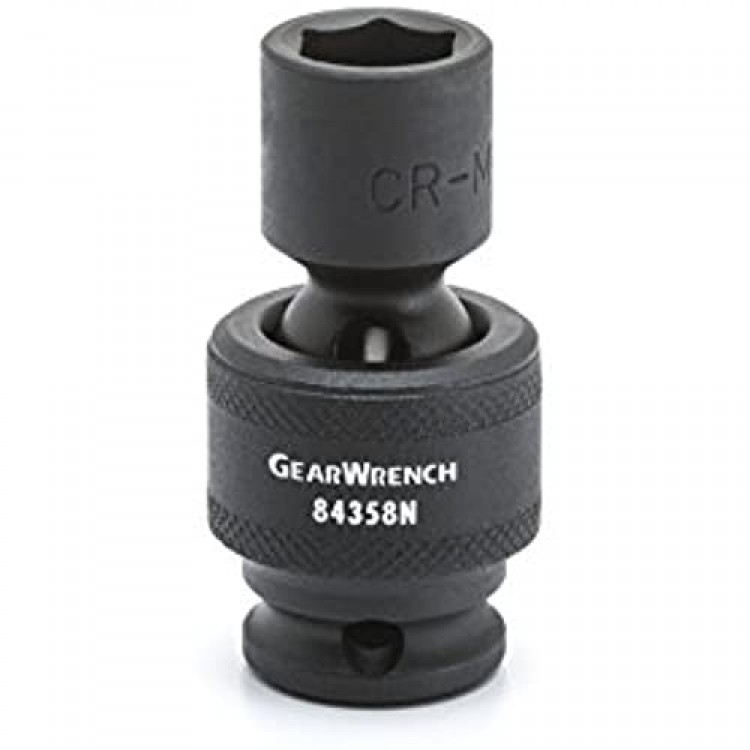 GEARWRENCH 3/8 Drive 6 Point Standard Universal Impact Metric Socket 18mm - 84364N