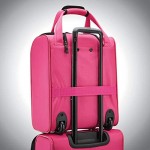 American Tourister 4 Kix Expandable Softside Luggage with Spinner Wheels Pink 4-Piece Set (RT/21/25/28)