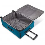 American Tourister Pop Max Softside Luggage with Spinner Wheels Teal 3-Piece Set (21/25/29)