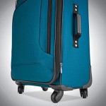 American Tourister Pop Max Softside Luggage with Spinner Wheels Teal 3-Piece Set (21/25/29)