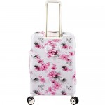 BEBE Women's Juliette 3pc Spinner Suitcase Set Pink Floral One Size