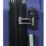 Dejuno Camden Hardside 3-Piece Expandable Spinner Luggage Set Navy One Size