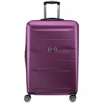 DELSEY Paris Comete 2.0 Hardside Expandable Luggage with Spinner Wheels Purple 3-Piece Set (21/24/28)