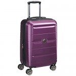 DELSEY Paris Comete 2.0 Hardside Expandable Luggage with Spinner Wheels Purple 3-Piece Set (21/24/28)