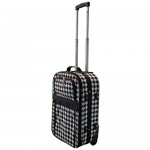 Dumont 4-Piece Expandable Lightweight Rolling Luggage Set Houndstooth One Size