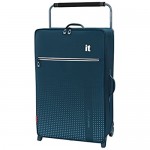 it luggage World's Lightest Vitalize 2 Wheel Super Lightweight Suitcase Blue 3-Piece Set