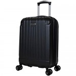 Kenneth Cole Reaction Flying Axis Collection Lightweight Hardside Expandable 8-Wheel Spinner Luggage Black 3-Piece Set (20/24/28)