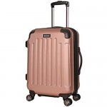 Kenneth Cole Reaction Renegade 3-Piece Luggage Lightweight Hardside Expandable 8-Wheel Spinner Travel Suitcase Set Rose Gold (20/24/28)