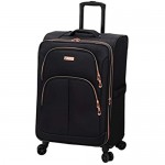 LONDON FOG Bromley Softside Expandable Spinner Luggage black 4-Piece Set