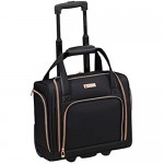 LONDON FOG Bromley Softside Expandable Spinner Luggage black 4-Piece Set