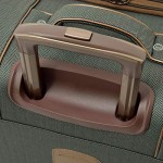 LONDON FOG Newcastle Softside Expandable Spinner Luggage Slate Bronze 4 Piece Set