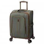 LONDON FOG Newcastle Softside Expandable Spinner Luggage Slate Bronze 4 Piece Set