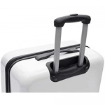 Mambo Hardside Wheeled 2-Piece Luggage Set White
