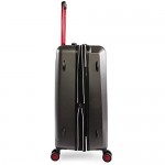 ORIGINAL PENGUIN Men's 2 Piece Hardside 8 Wheel Spinner Expandable Luggage Set Charcoal One Size