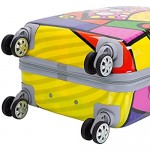 Rockland Departure Hardside Spinner Wheel Luggage Set Heart 2-Piece (20/28)