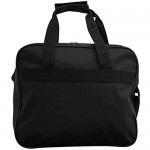 Travelers Club Bowman 3-Piece Expandable Luggage Set Black (Dopp/Tote/20)