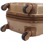 Travelers Club Polaris Hardside Metallic Spinner Luggage Copper 3-Piece Set (20/24/28)
