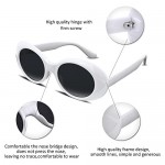 FEISEDY Clout Goggles Sunglasses Retro Oval Women Sunglasses UV400 B2253