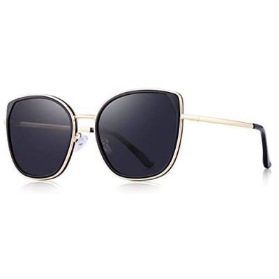 OLIEYE Cat Eye Polarized Sunglasses for Women Ladies Brand Trending Sun glasses UV400
