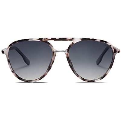 SOJOS Oversized Polarized Sunglasses for Women Men Aviator Ladies Shades Large Frame SJ2078