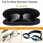 Fintie Glasses Case with Carabiner Ultra Light Portable Neoprene Zipper Sunglasses Soft Case