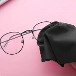 Marrywindix 30 Pack Microfiber Case Eyeglass Pouch with 3 Pieces Cleaning Cloth for glasses Screen Cleaning Bag Jewelry Gifts Storage Bags