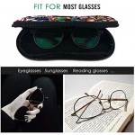 My H-ero A-cade-mia Eyeglasses Cases Anime Glasses Case with Carabiner Soft Portable Neoprene Zipper Sunglasses Case