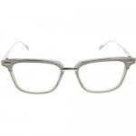 Dita Oak DRX-2085-A-GRY-SLV-52 Eyeglasses Antique silver/matte grey w/Clear Demo Lens