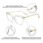 FEISEDY Cat Eye Glasses Frame Clear Lenses Eyewear Women B2440