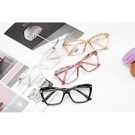 FEISEDY Cat Eye Glasses Frame Clear Lenses Eyewear Women B2440